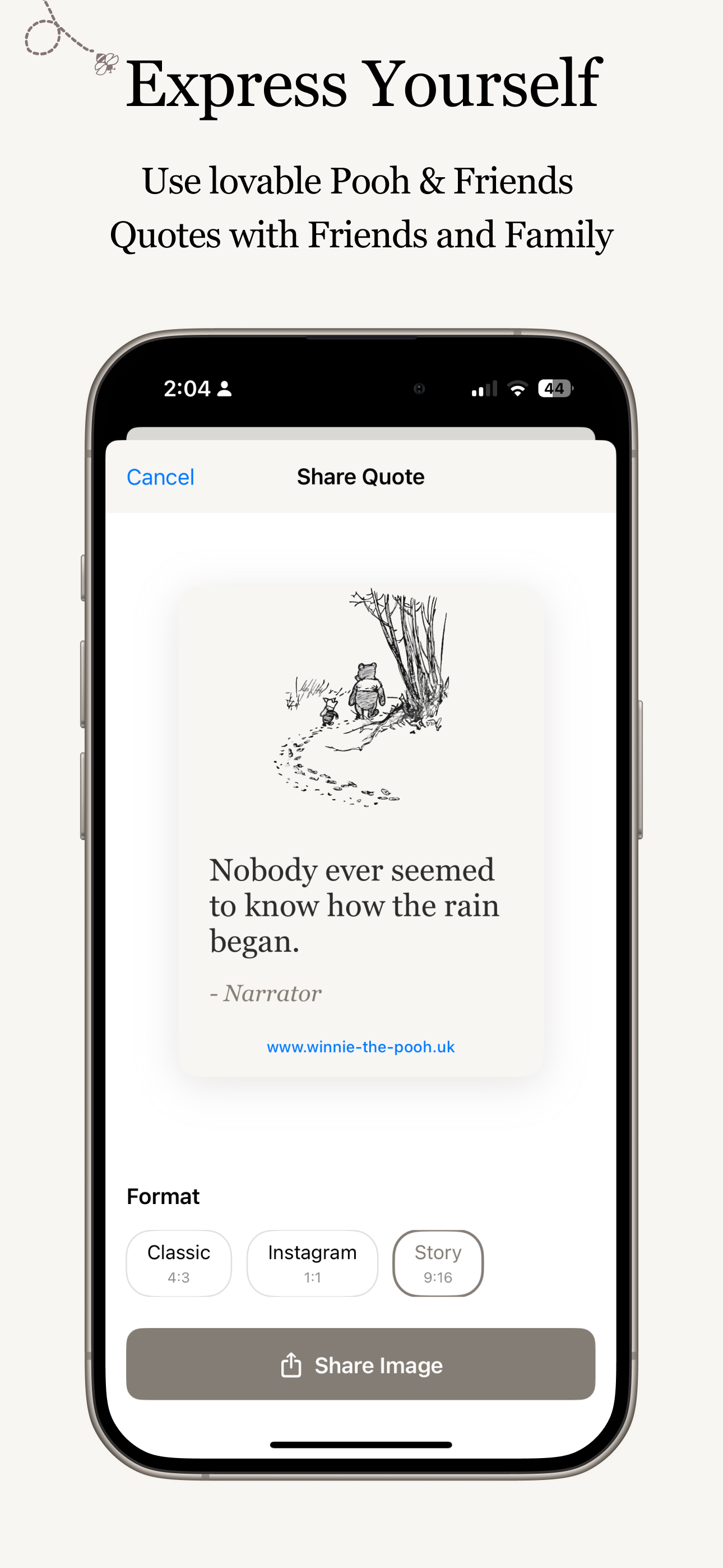 Pooh Quotes & Calm screenshot 3